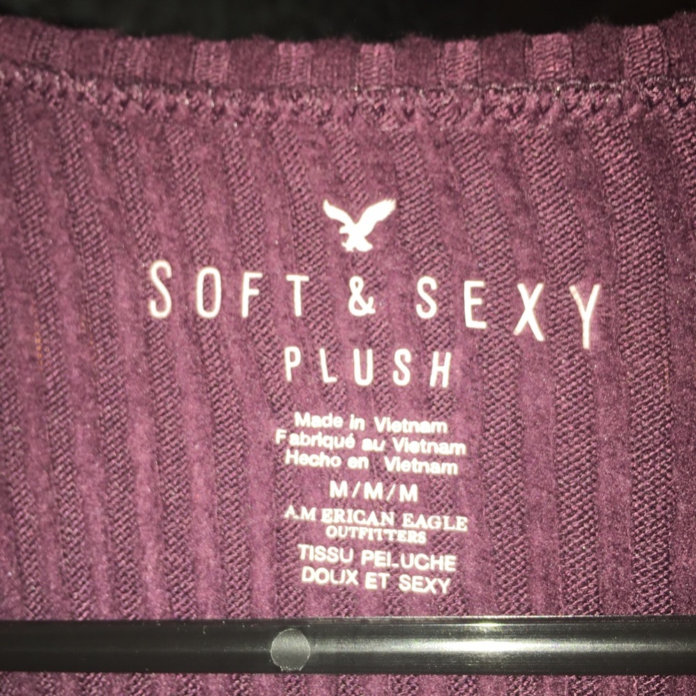 dark maroon American eagle dress